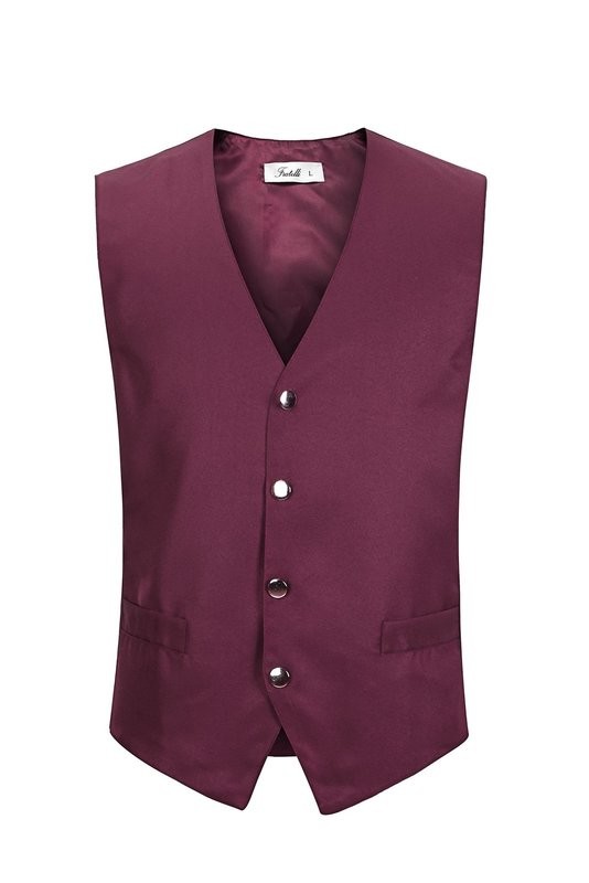 GILET UOMO BORDEAUX