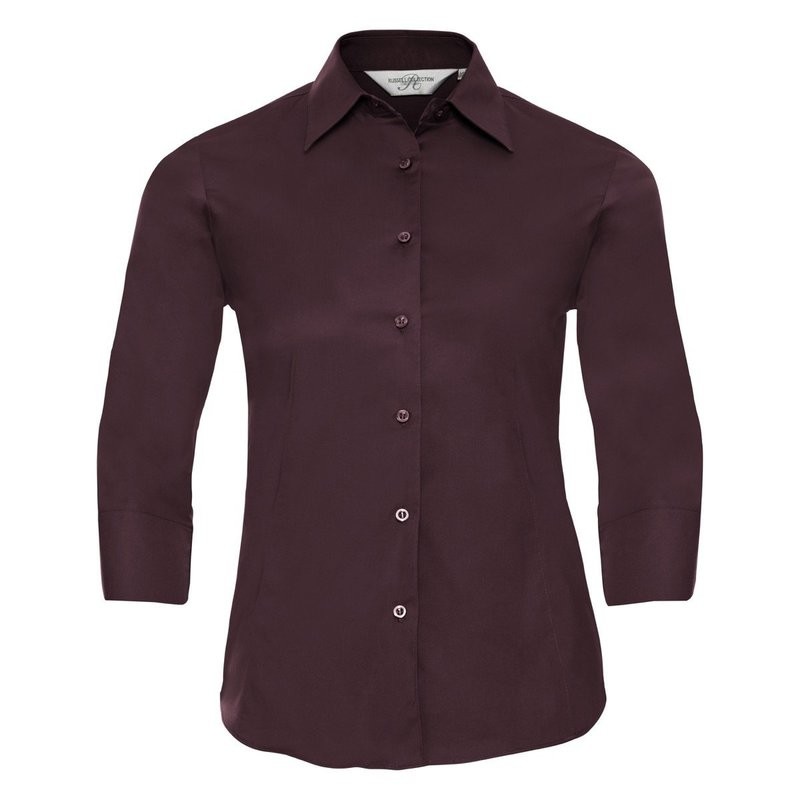 CAMICIA DONNA LUXURY  STRETCH  ATTILLATA RUSSEL