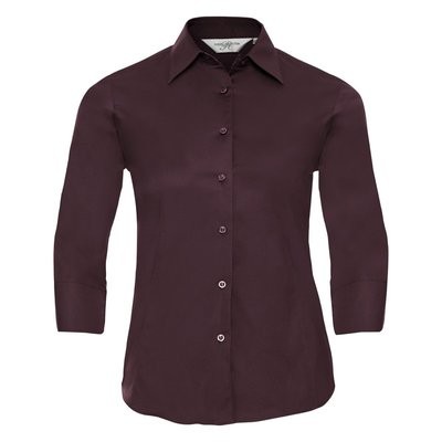 CAMICIA DONNA LUXURY  STRETCH  ATTILLATA RUSSEL