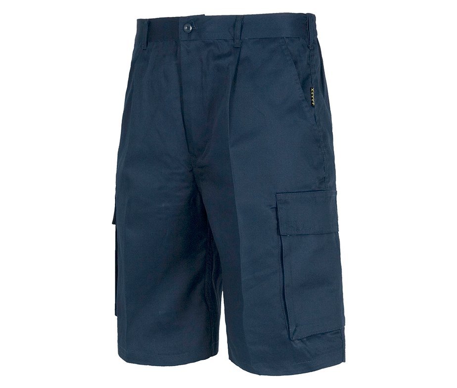 SET DA 5 BERMUDA DA LAVORO ELASTICO IN VITA WORKTEAM