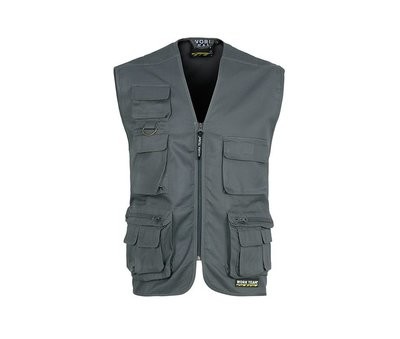 Yukirtiq Uomo Gilet da Pesca Giubbino Smanicato ad Asciugatura Rapida Gilet da Lavoro Reporter Gilet da Caccia Fotografi Giacche Gilet da Safari con Multitasche, Beige, S