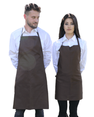 VENEZIA LANGKELLNERSCHÜRZE MIT UNISEX-BIB