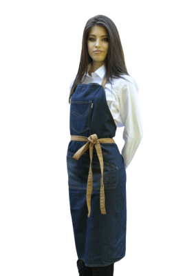 Grembiule denim unisex