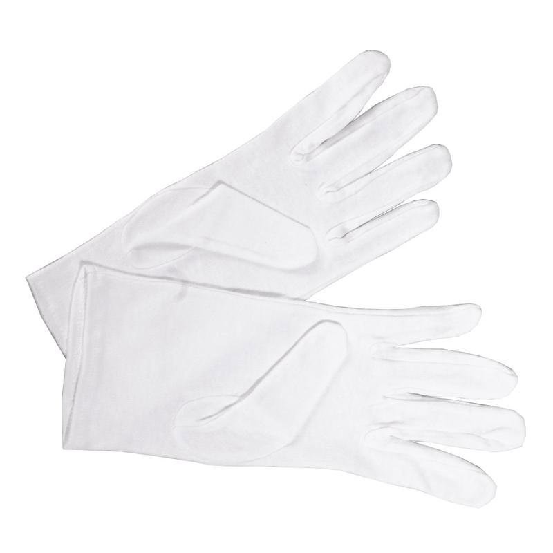 GUANTI BIANCHI CAMERIERE 100% COTONE GIBLOR'S GUANTI BIANCHI CAMERIERE 100% COTONE GIBLOR'S