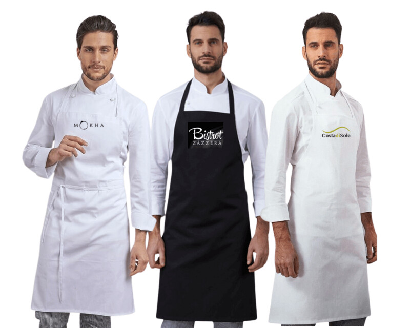 GREMBIULE  DA CUCINA CON PETTORINA VENEZIA