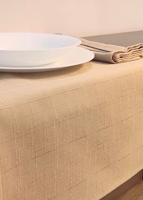 Runner per Ristorante - Easy no stiro Idrorepellente beige