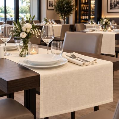 Runner per Ristorante 100% poliestere - Easy no stiro Idrorepellente Runner per Ristorante 100% poliestere - Easy no stiro Idrorepellente