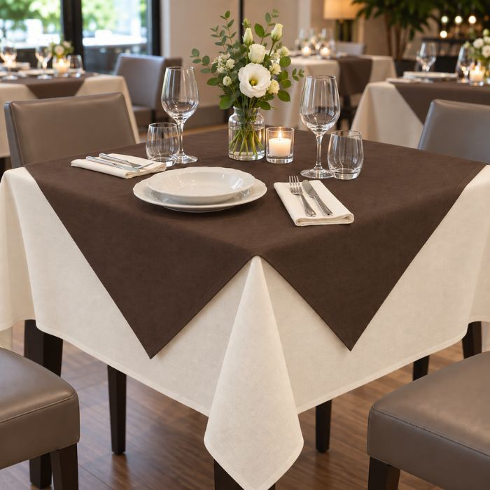 Coprimacchia per Ristorante - Stella Idrorepellente cm 100 x 100