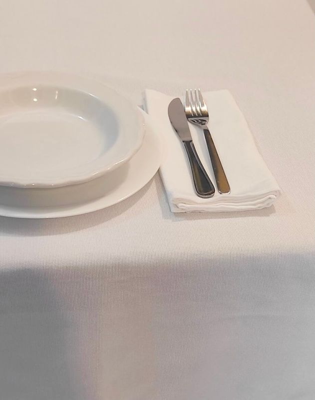 Tovagliolo per Ristorante  - Stella idrorepellente cm 45x45 bianco