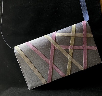 Cross Body Silk Purse (Removal Strap)