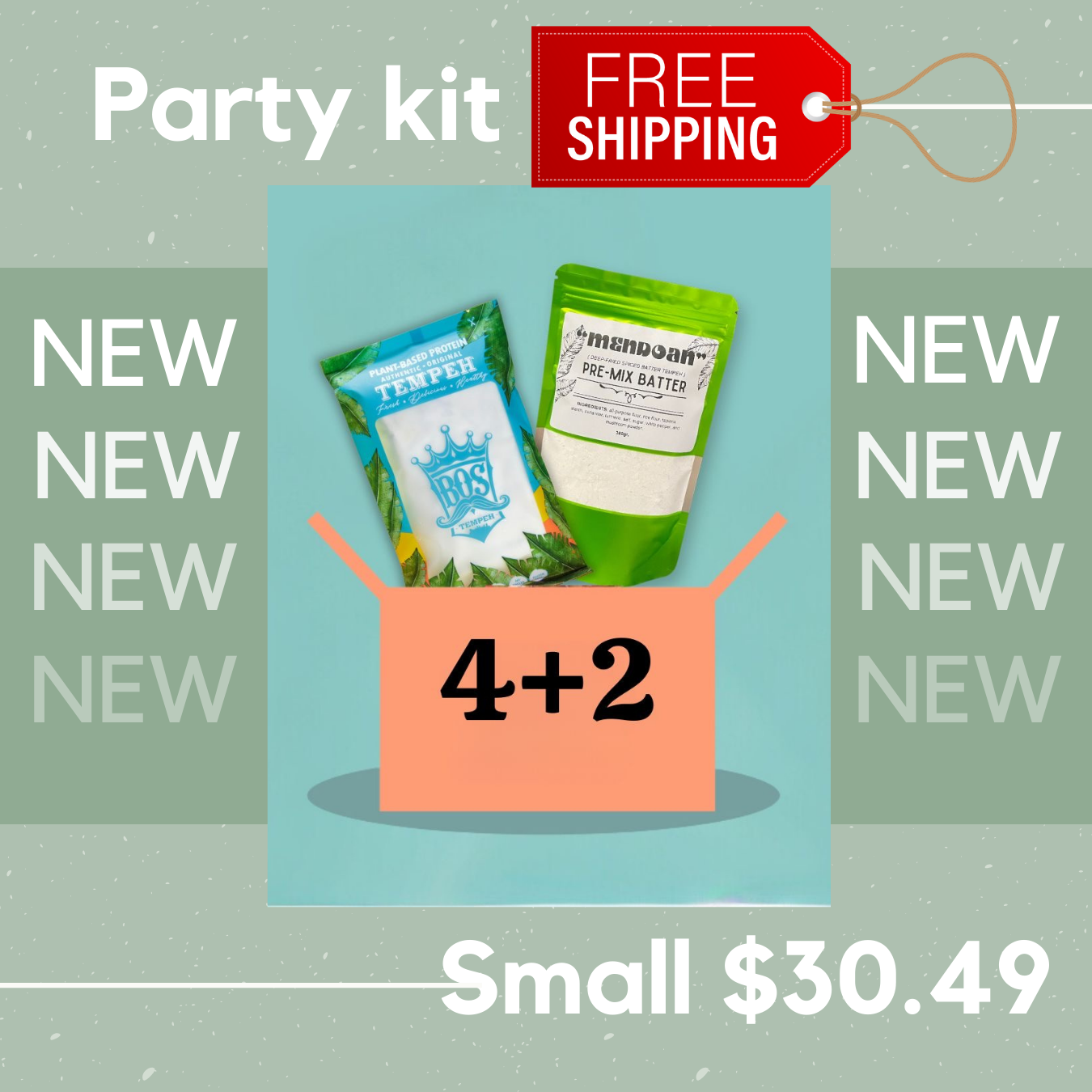 Mendoan Party Kit Small