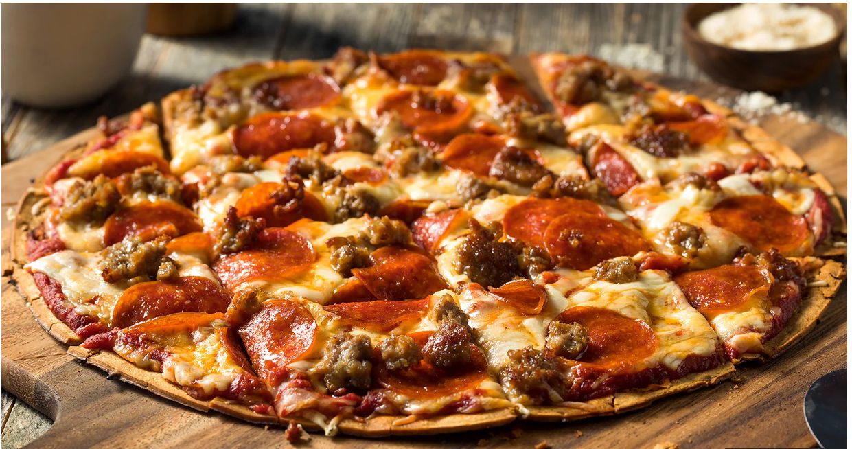 9” Pepperoni + Italian Fennel Sausage Pizza