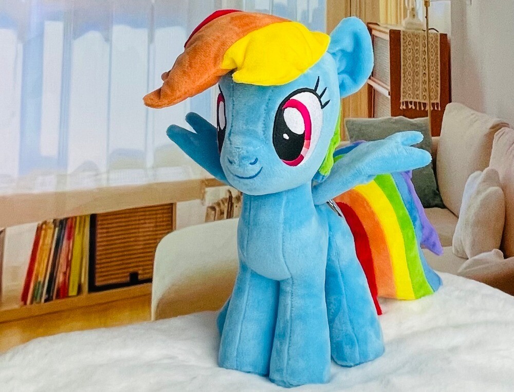 My Little Pony School Of Friendship Rainbow Dash Cuddly Plush 