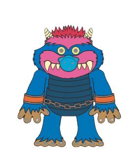 My Pet Monster Enamel Pin