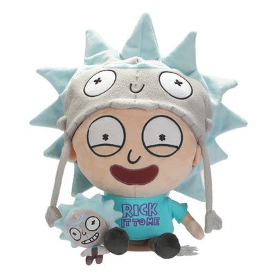 Rick and Morty: Super Rick Fan Morty Plush