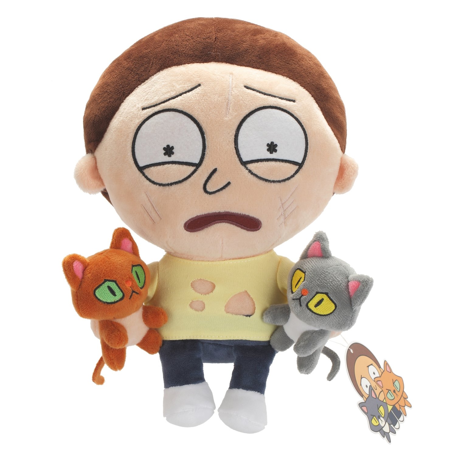 Rick and Morty: Two Cat Morty Plush