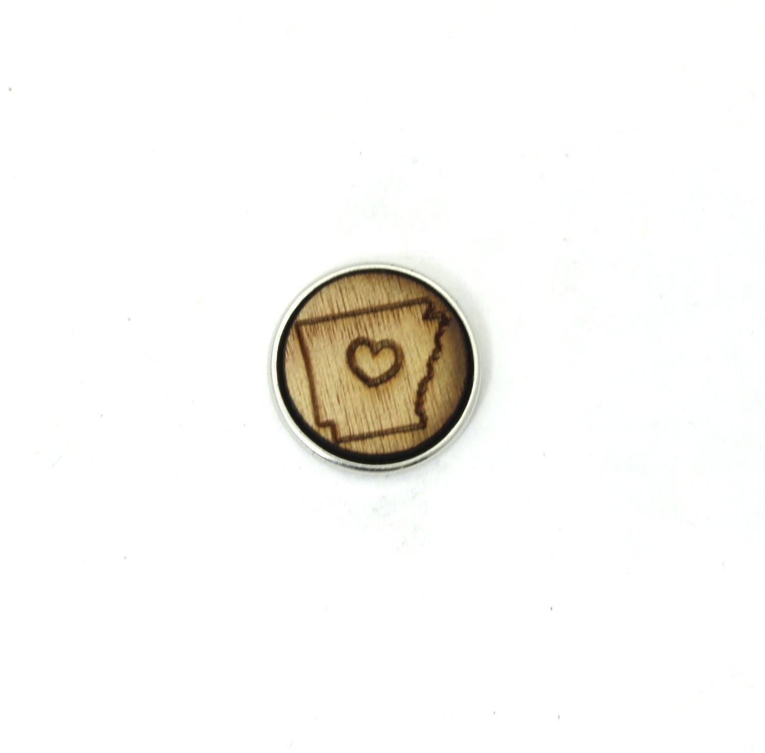 ♡ - Arkansas - Diffusing Locket Wood Snap