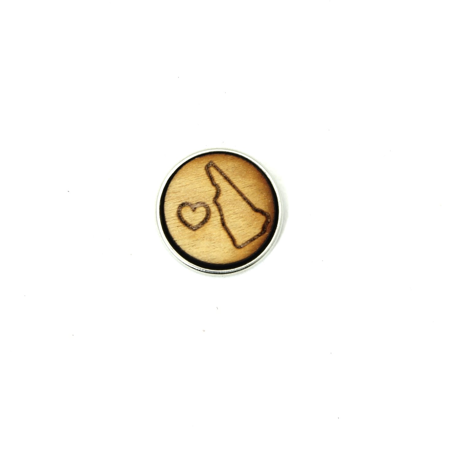 ♡ - New Hampshire - Diffusing Locket Wood Snap