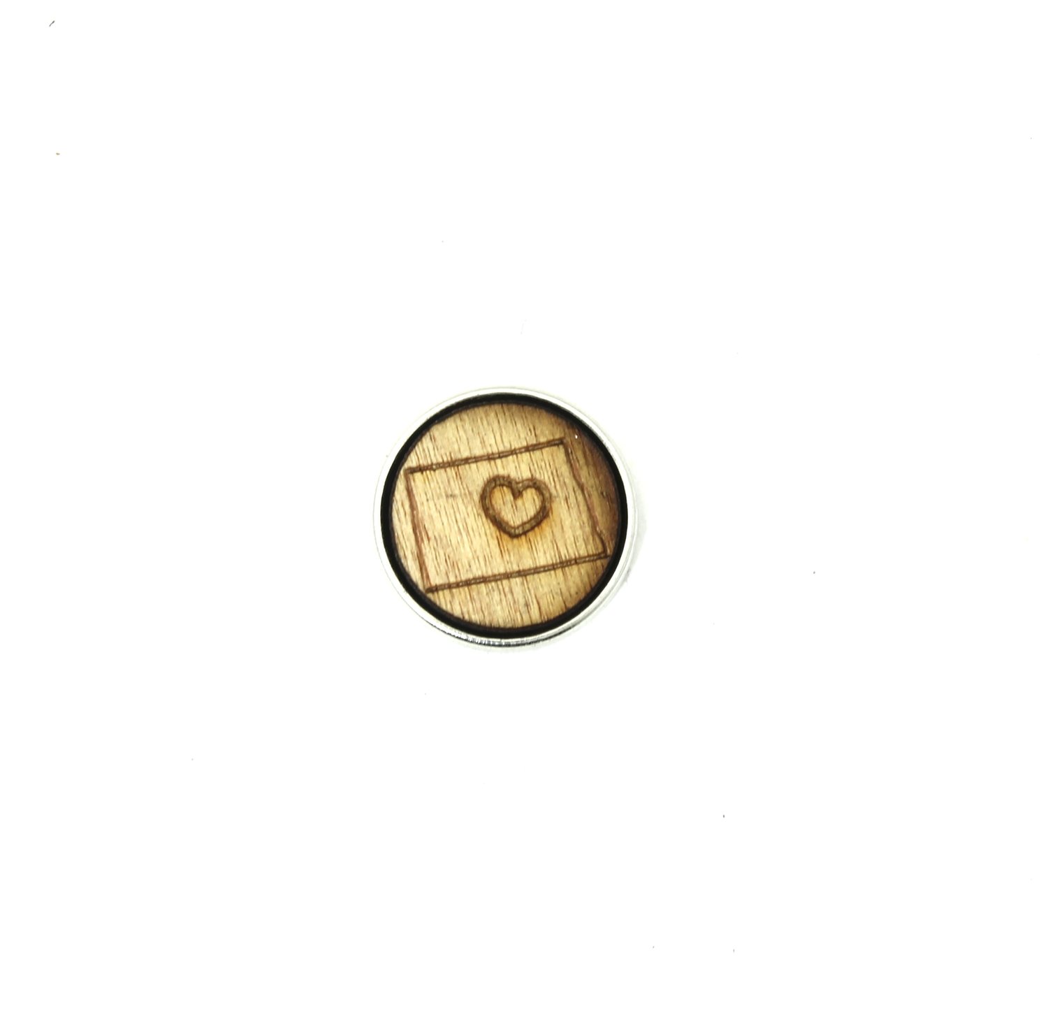 ♡ -   North Dakota - Diffusing Locket Wood Snap