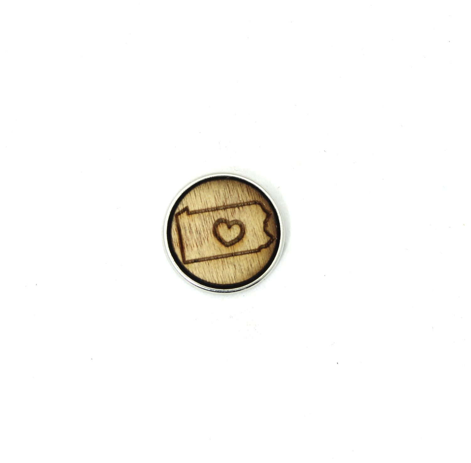 ♡ - Pennsylvania - Diffusing Locket Wood Snap