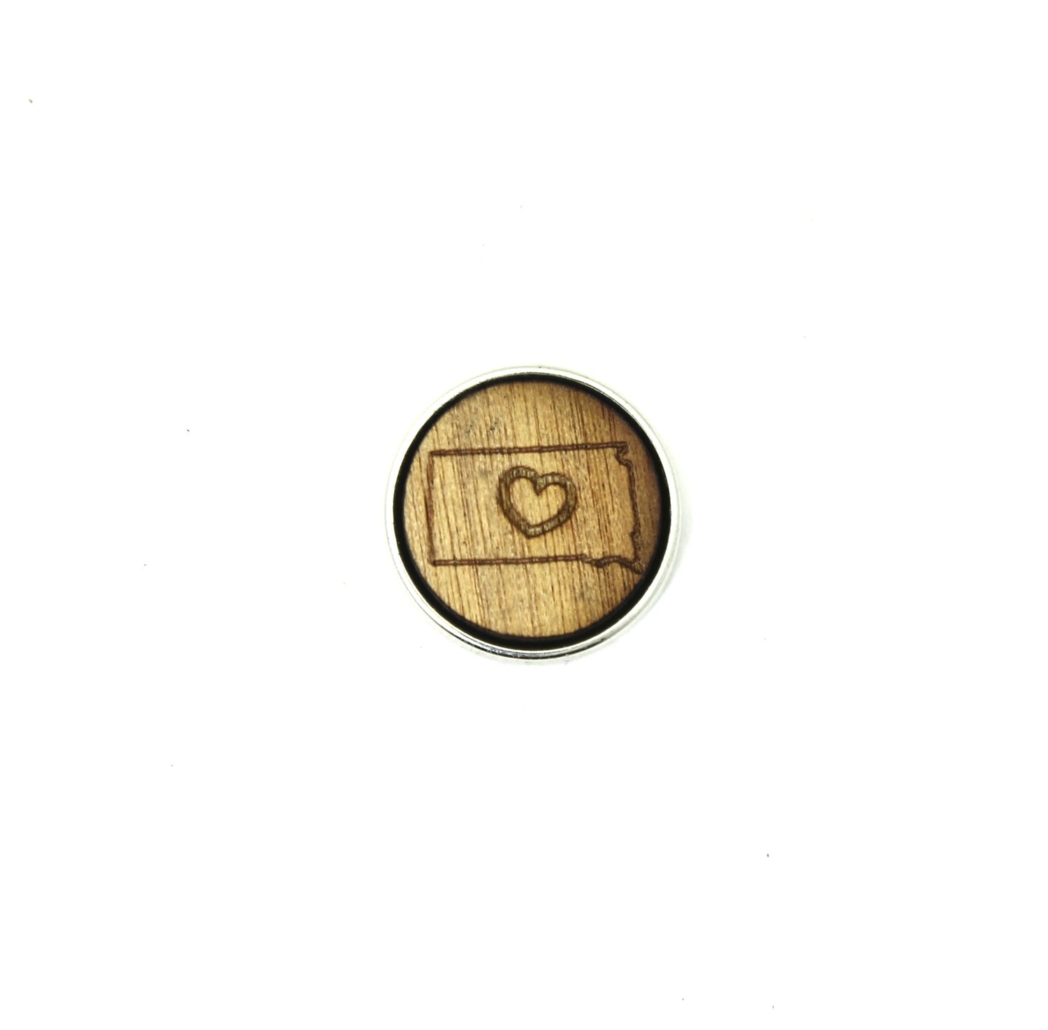 ♡ - South Dakota - Diffusing Locket Wood Snap