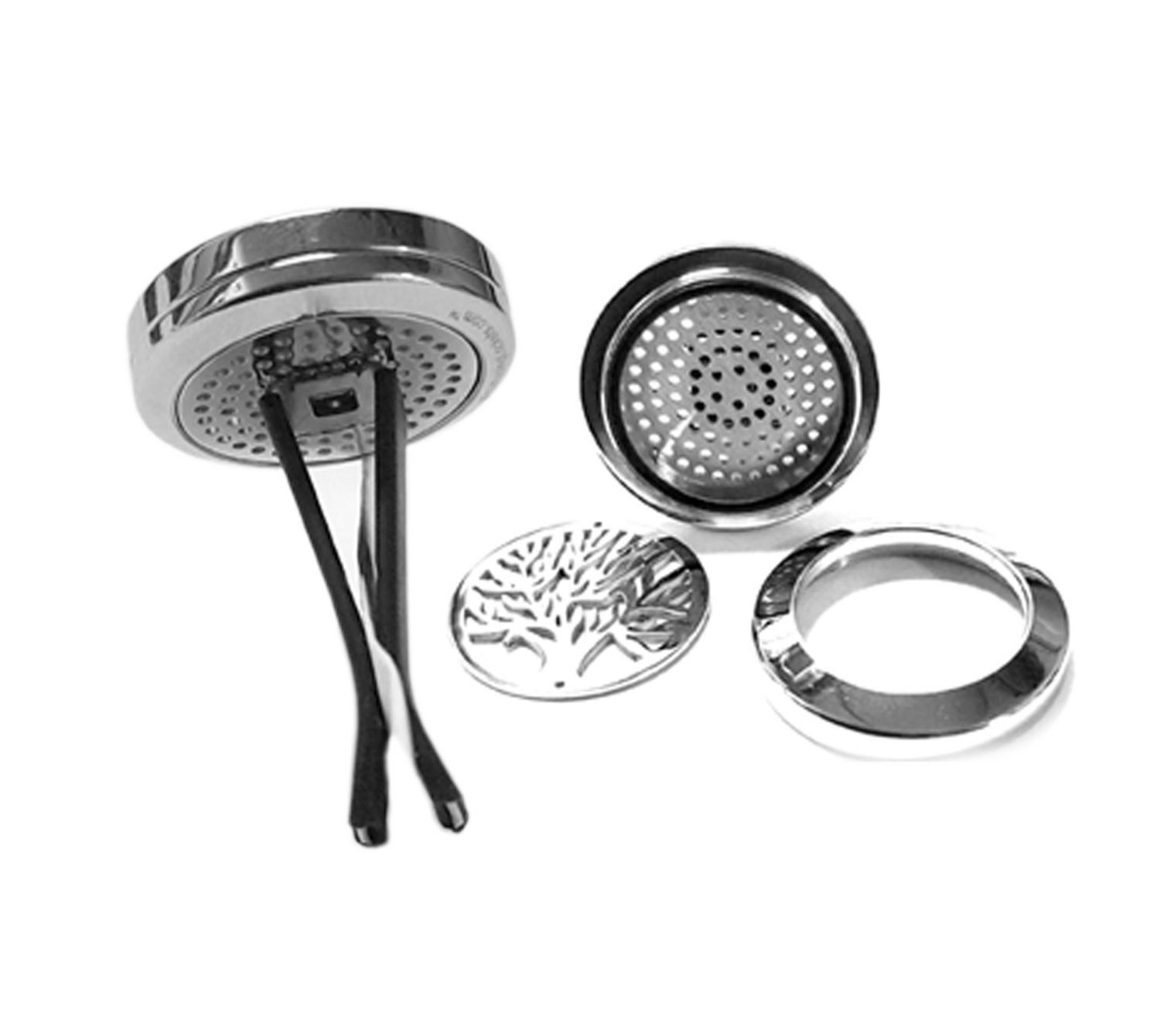 Car Air Freshener Diffusing Locket with Interchangeable Face Plate