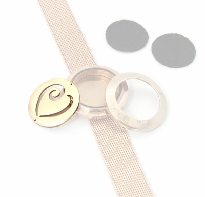 Rose Gold Face Plates - 25mm