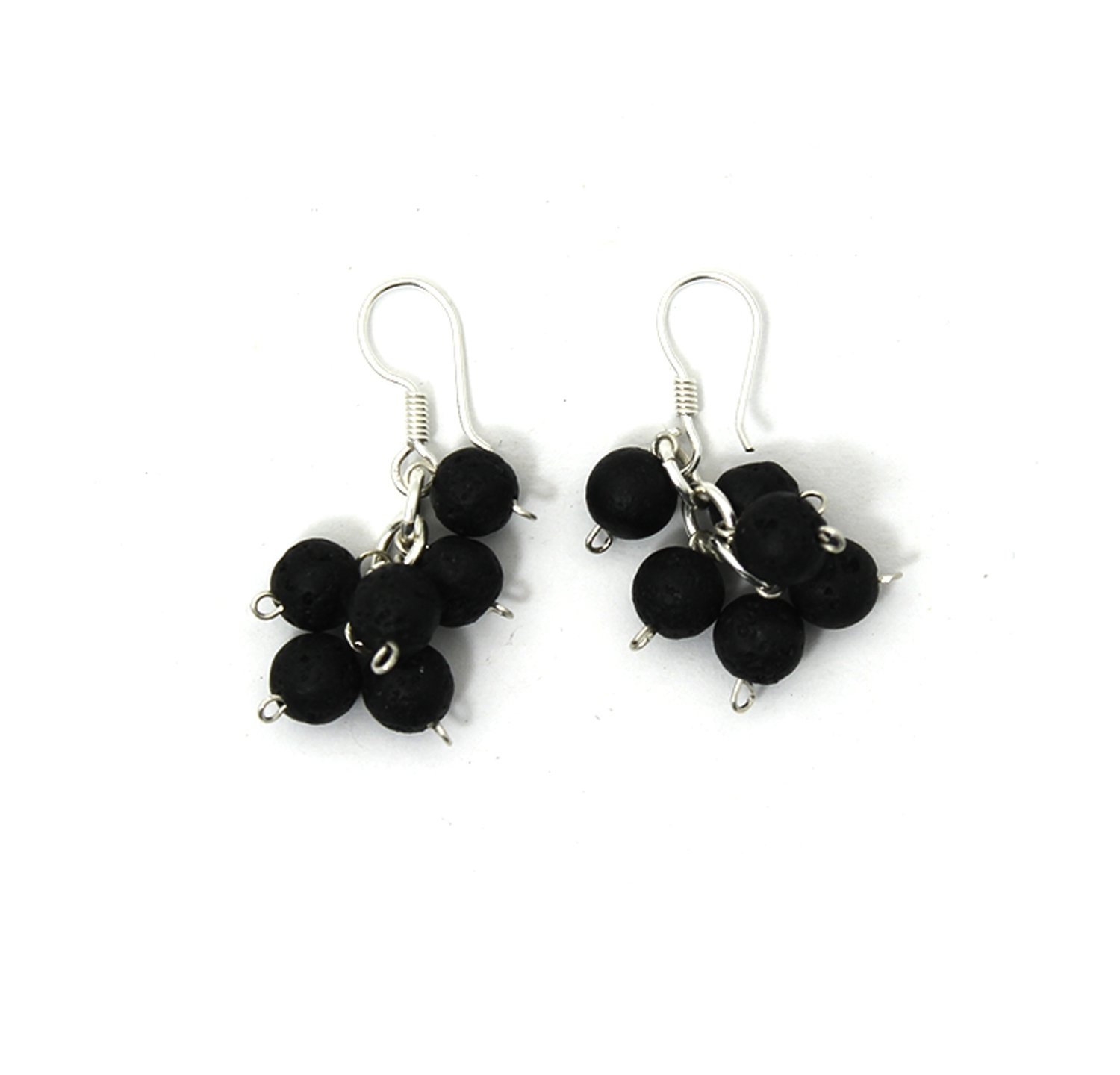 Lava Earring - Six Stone
