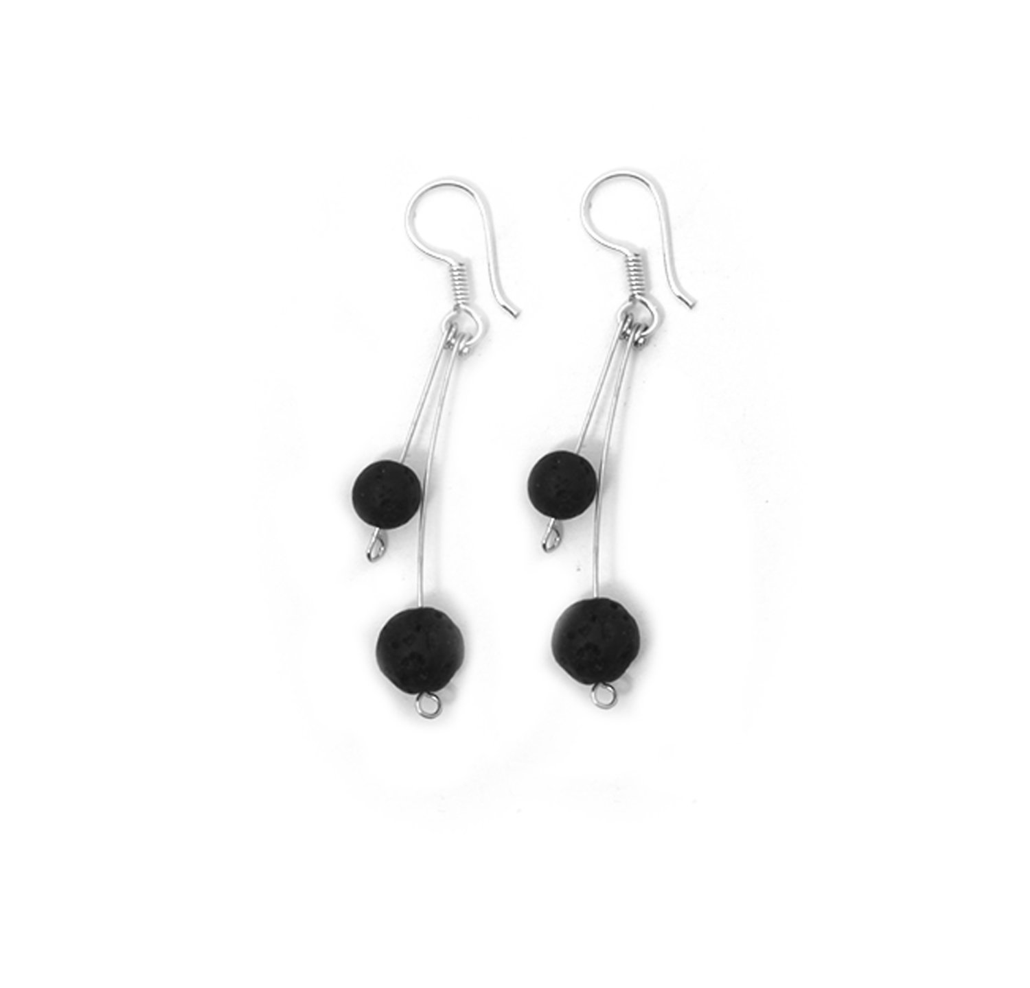 Lava Earring - Two Stone - Multi Size