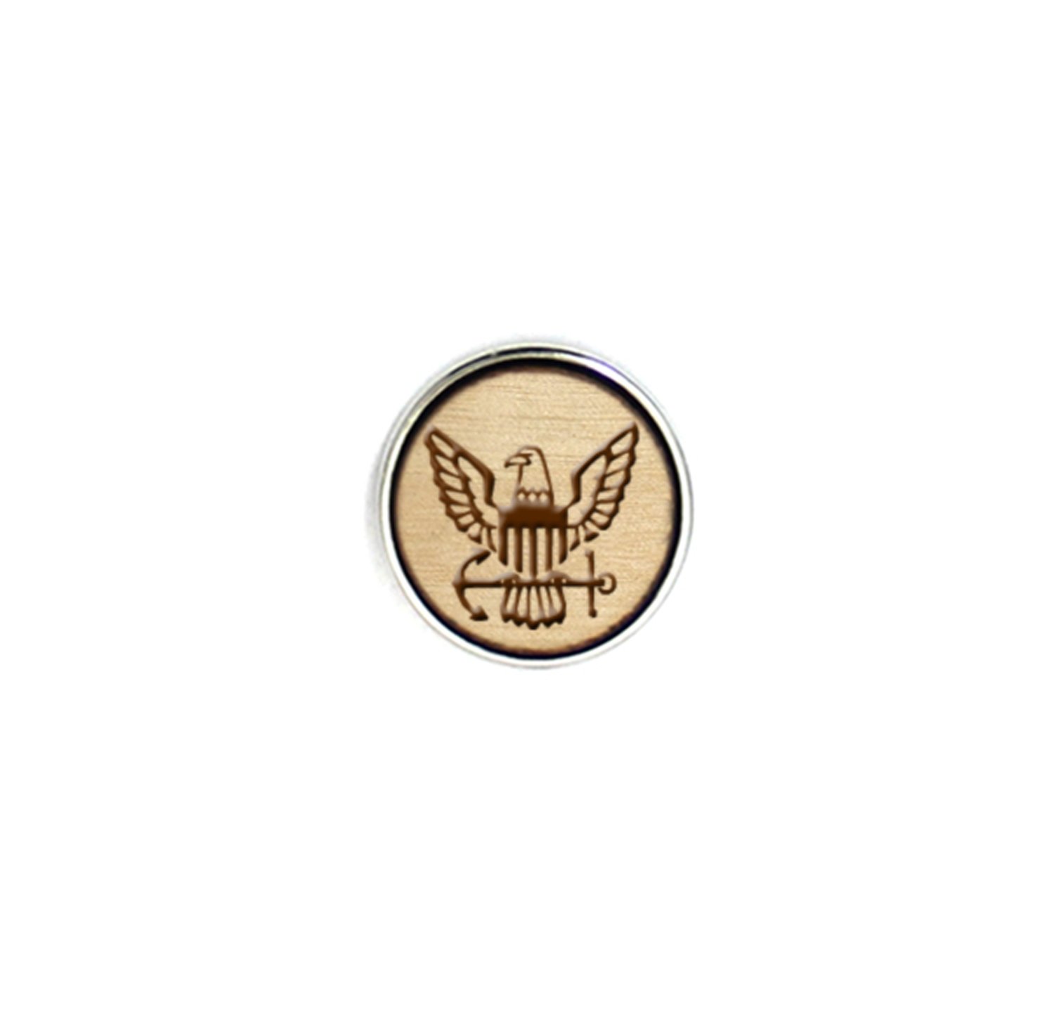 Navy Logo - Diffusing Locket Wood Snap