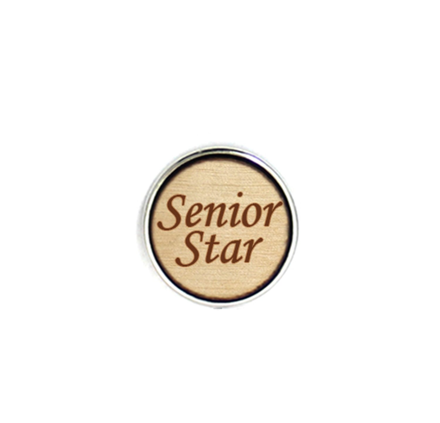 Senior Star - Diffusing Locket Wood Snap