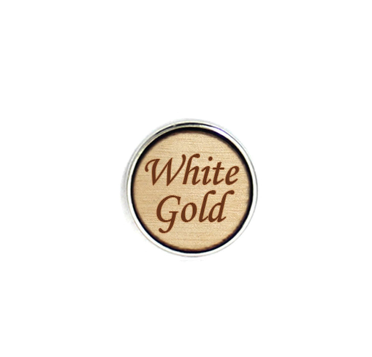 White Gold - Diffusing Locket Wood Snap