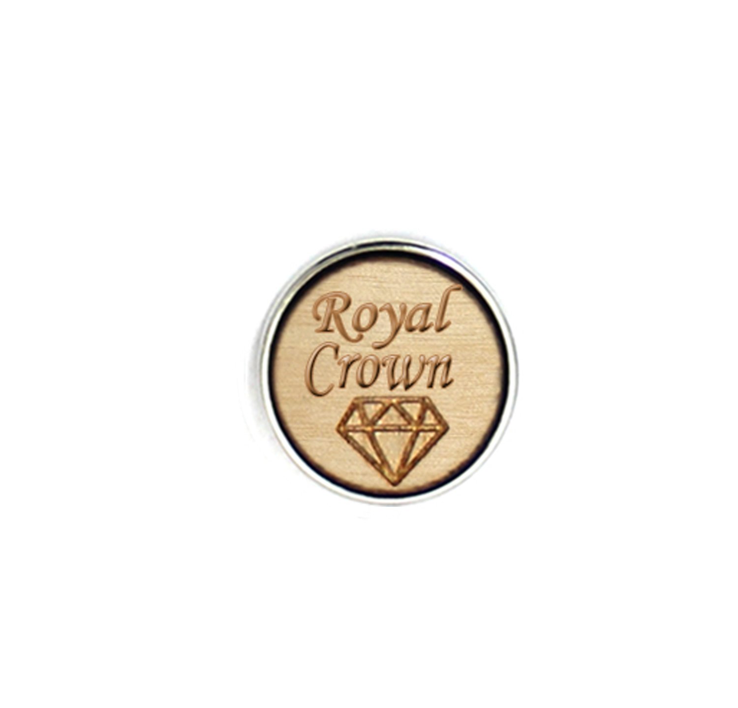 Royal Crown Diamond - Diffusing Locket Wood Snap