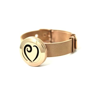 Interchangeable Rose Gold Twist Bracelets