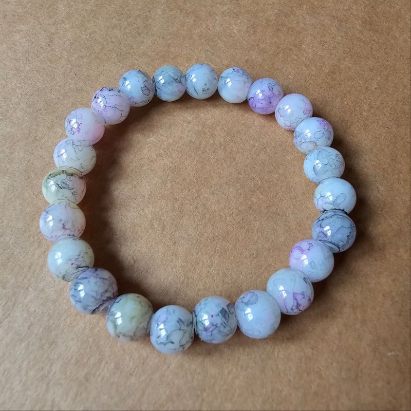 Luxuriöses RissGlas Kugelarmband