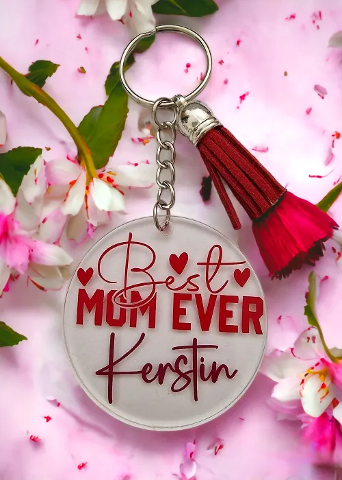 Schlüsselanhänger „Best Mom Ever“
