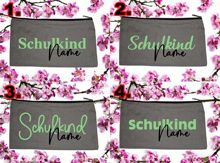 Tasche „Schulkind“ mit Name