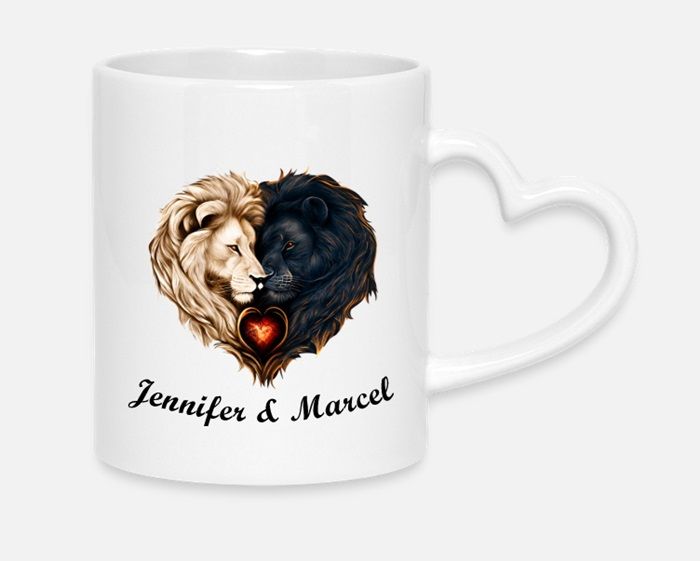 Keramiktasse mit Namen