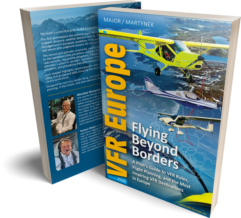 VFR flying across Europe
