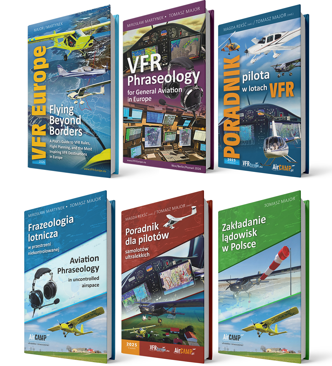 Komplet 6ciu książek