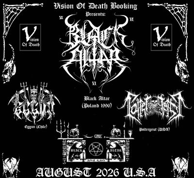 Black Altar - United States August Tour 2026