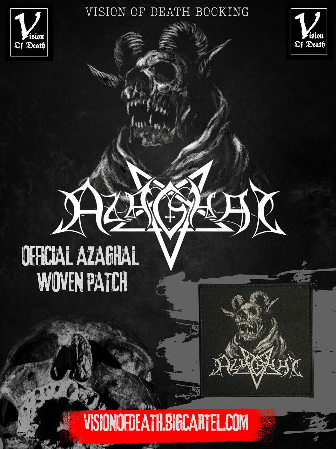 Azaghal - Official Woven Patch