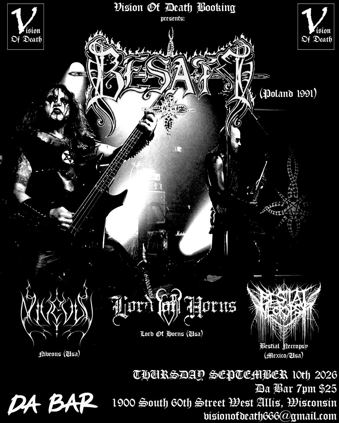 Besatt -  West Allis Wisconsin 9/10/26 (Da Bar)