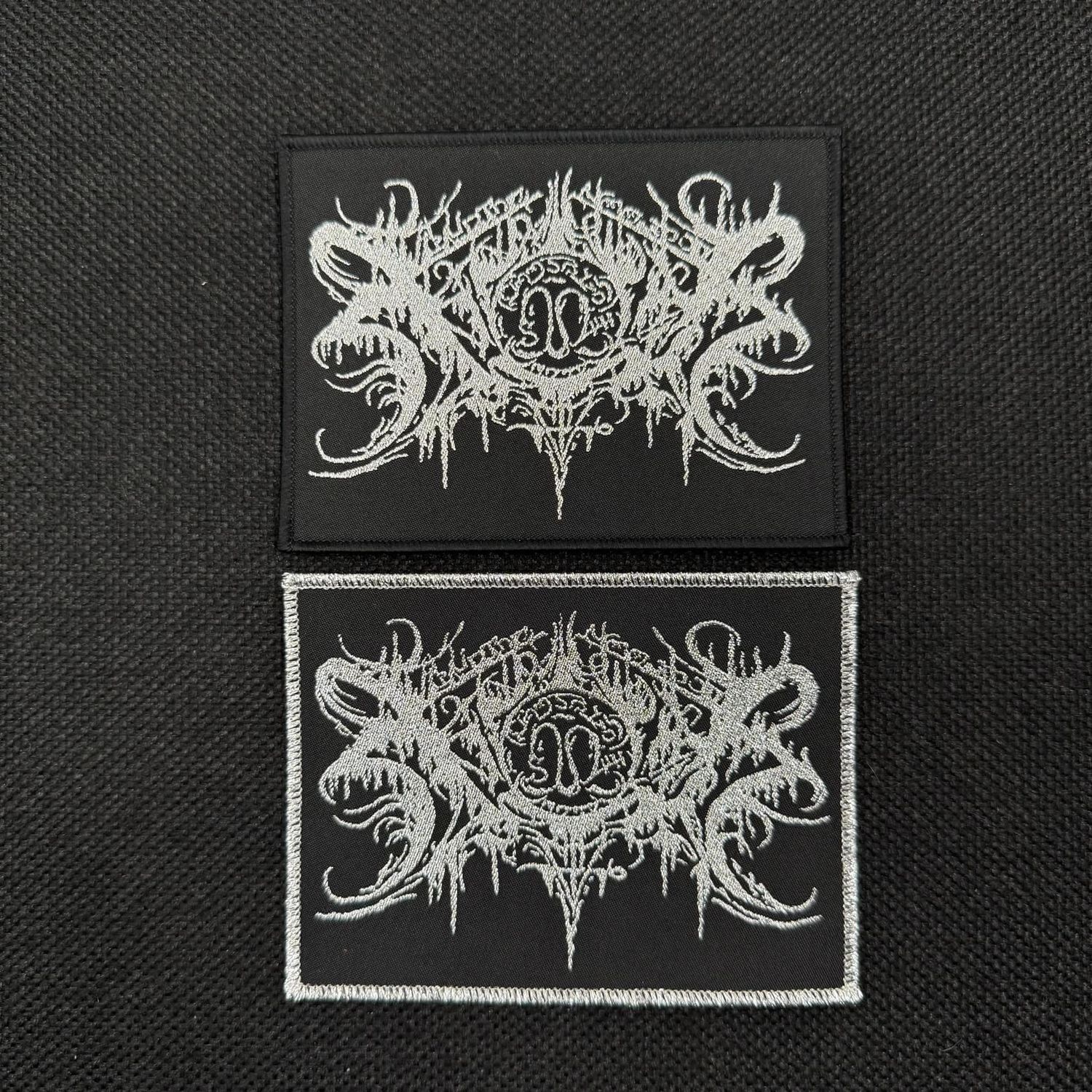Xasthur - Official Woven Patche (Metalic Silver Logo)