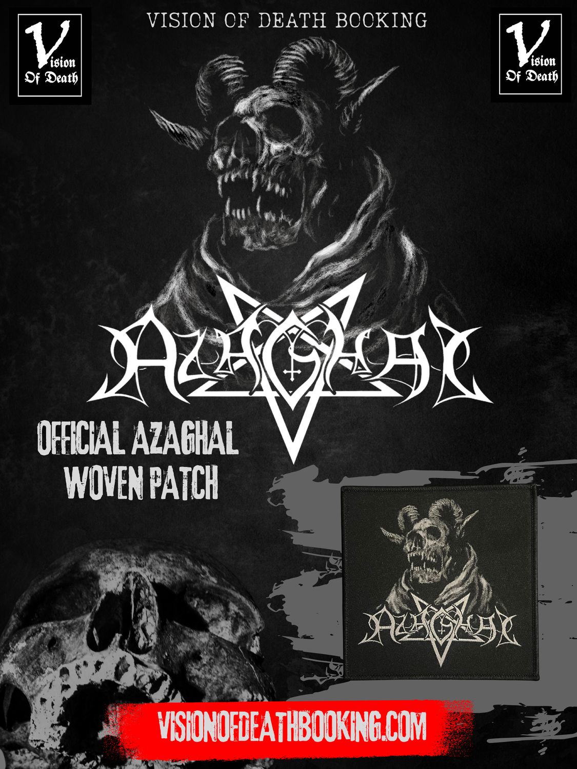 Azaghal - Official Woven Patch