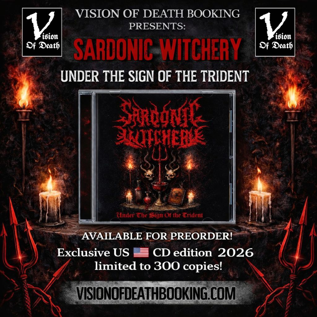 Sardonic Witchery - "Under The Sign Of The Trident" PRESALE