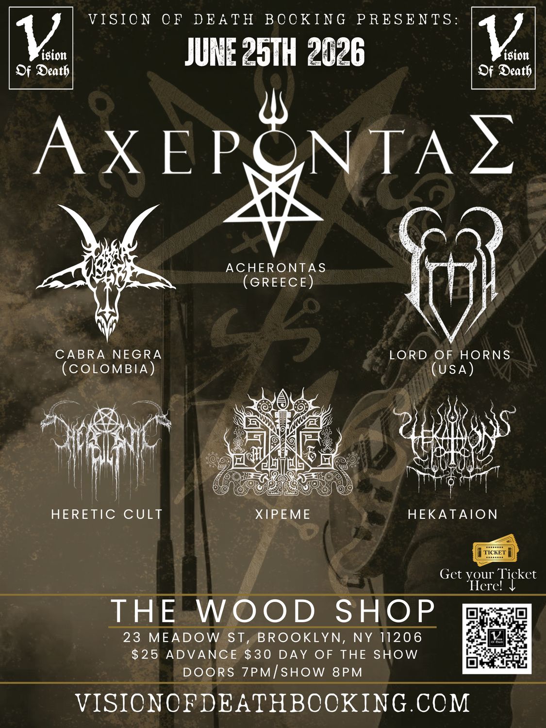 Acherontas At The Wood shop (New York)