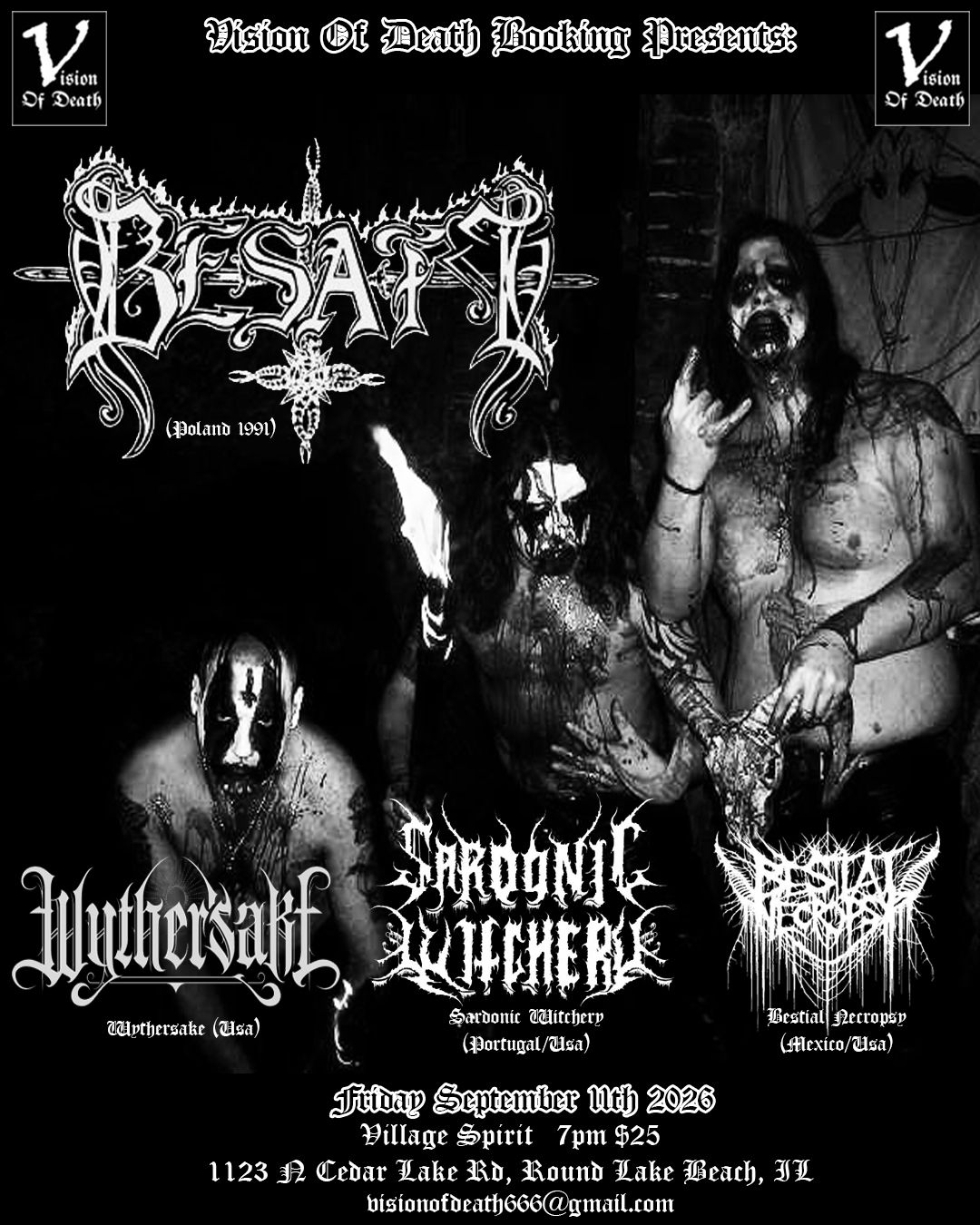 Besatt - Long Beach Illinois 9/11/26 (The Village Spirit)