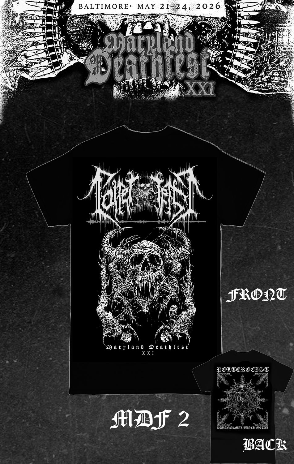 Poltergeist - MDF 2 T Shirt