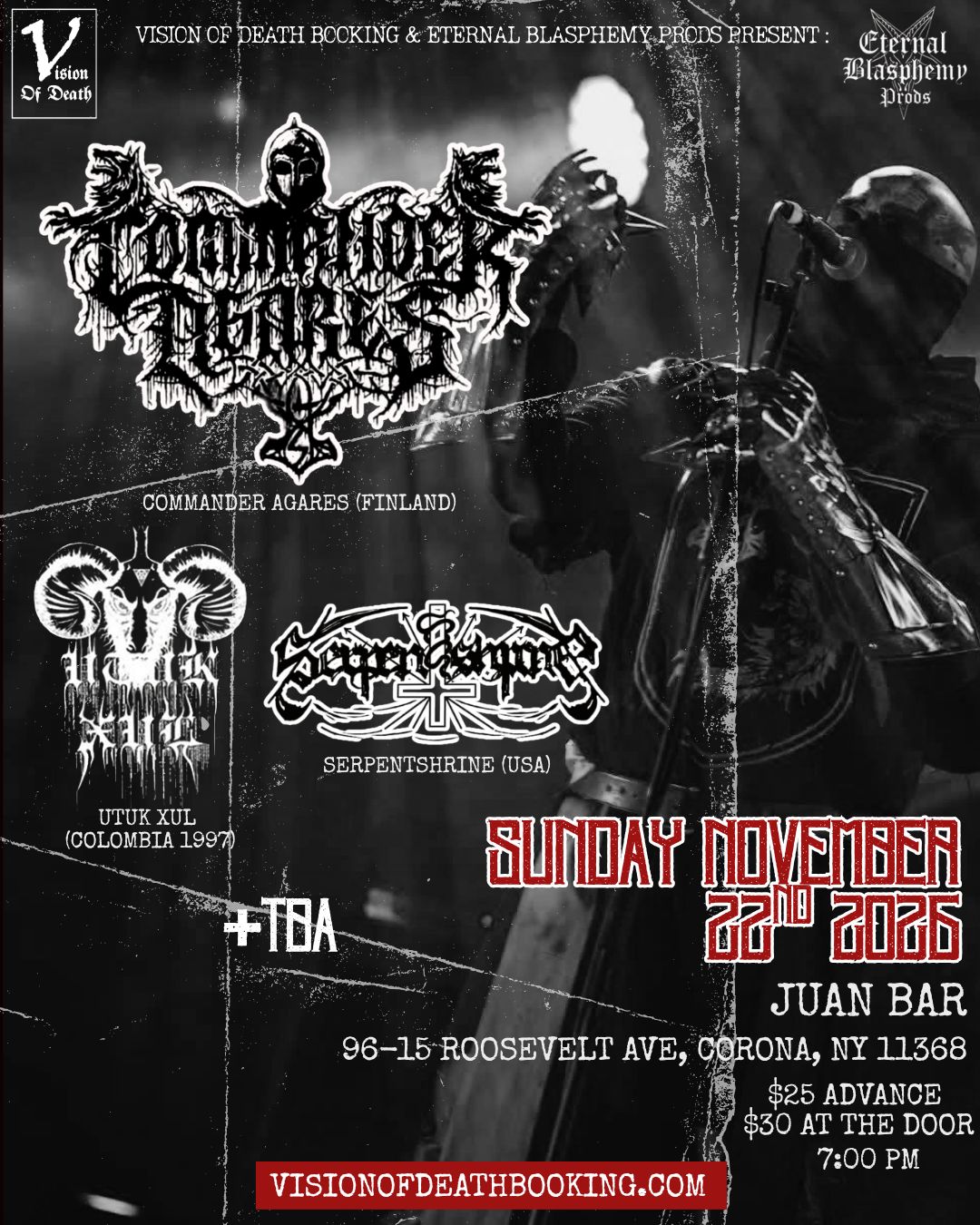 Commander Agares In Brooklyn, New York